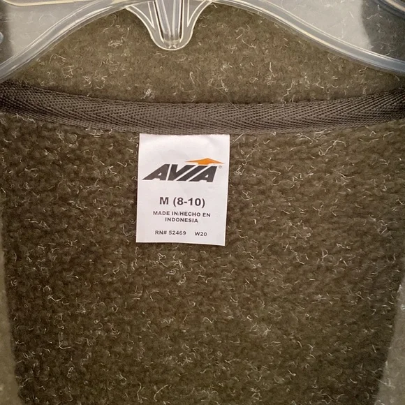 AVIA olive zip up - Picture 4 of 4